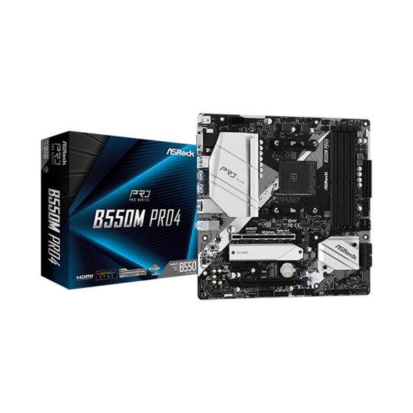 MAINBOARD AM4 ASROCK B550M PRO 90-MXBDK0-A0UAYZ